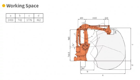 Промышленный робот серии SP SP120