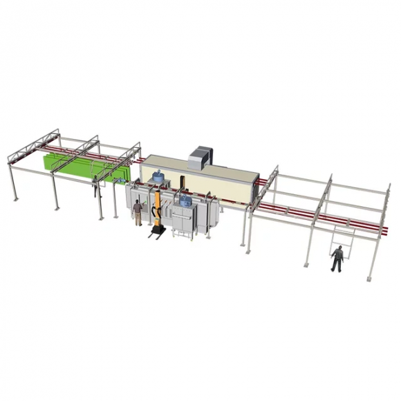 Линии порошковой окраски